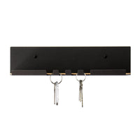 modern key hook black