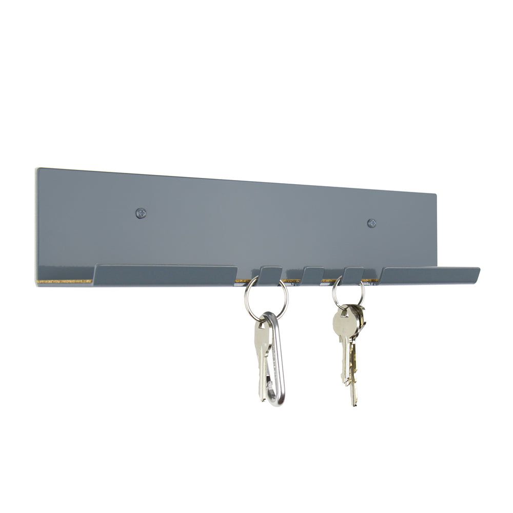 modern key hook grey