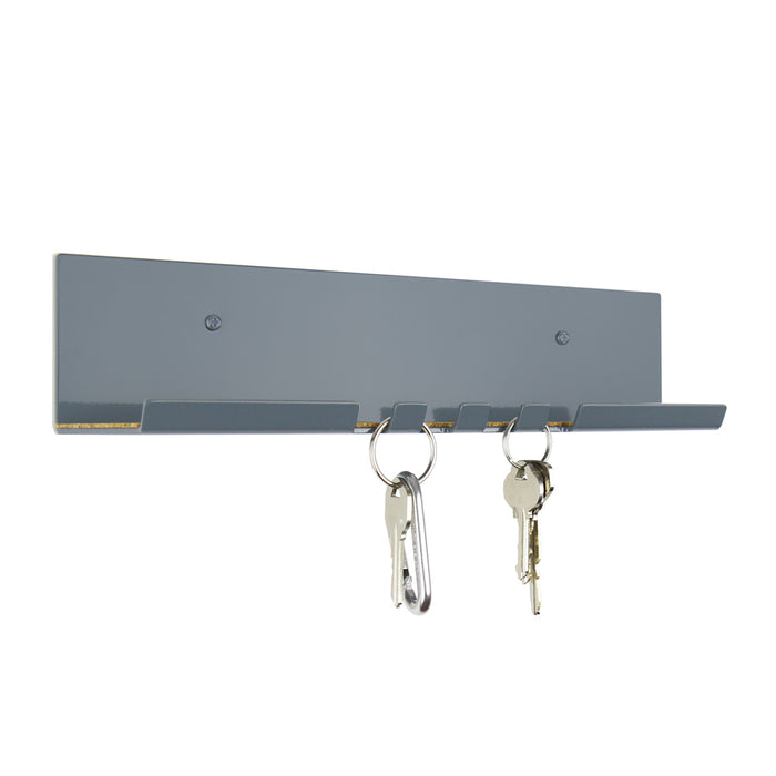 modern key hook grey