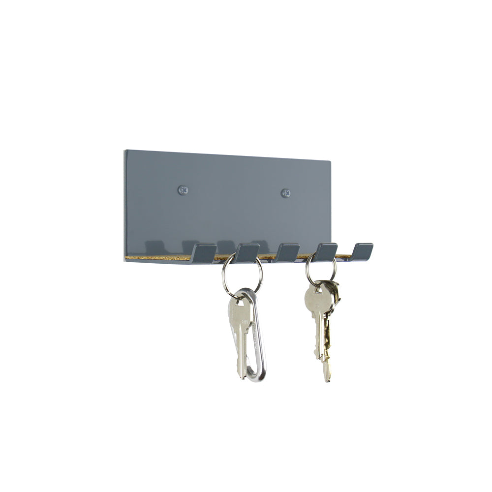 modern key hook grey