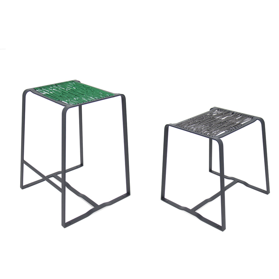 merkled net stool counter height