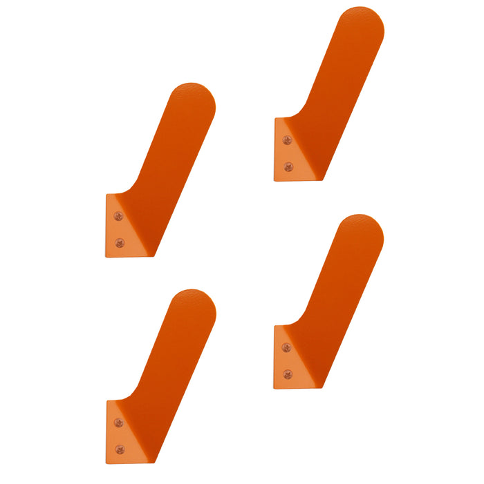 merkled modern wall hook orange
