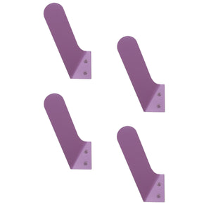 merkled modern wall hook violet