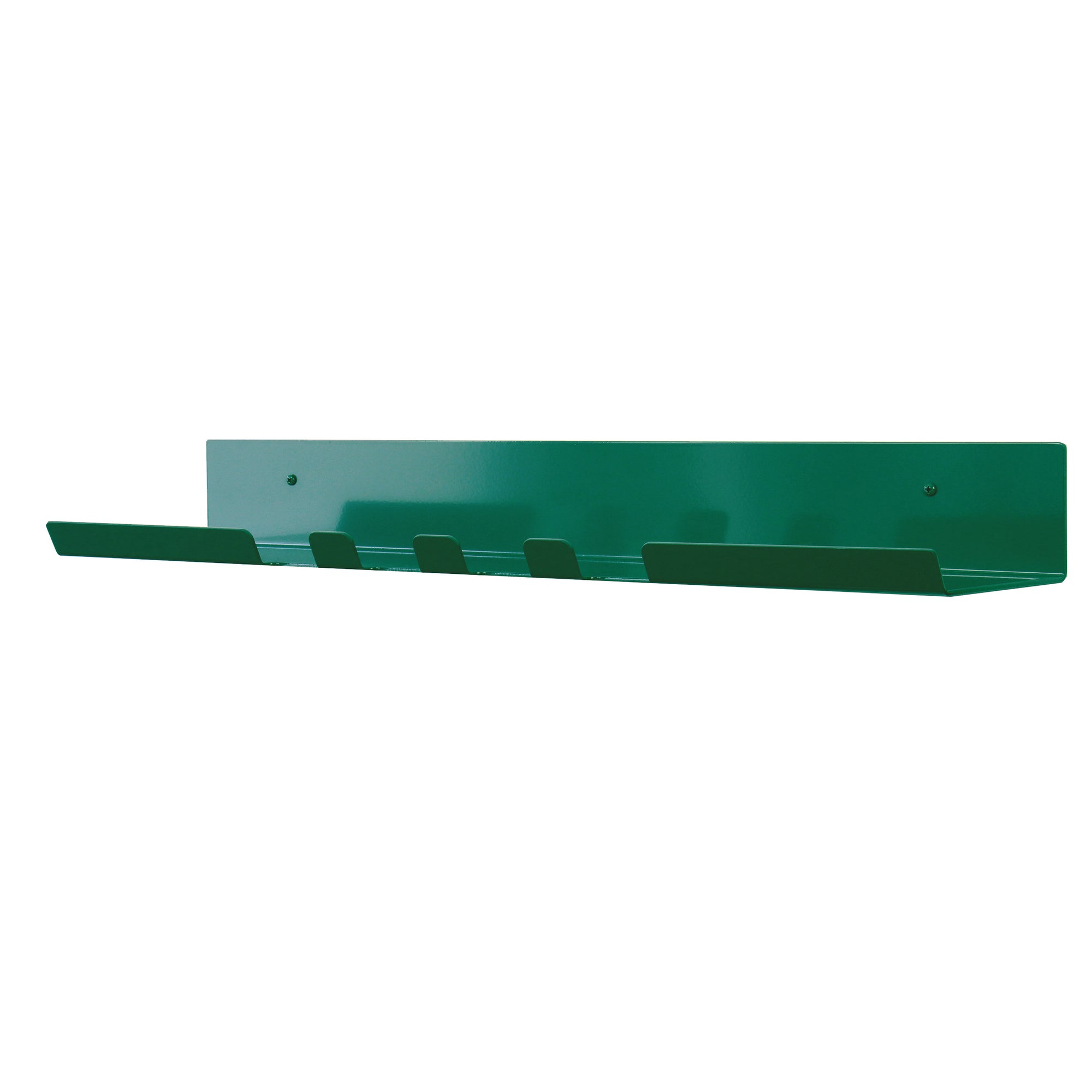 modern shelf with hook emerald