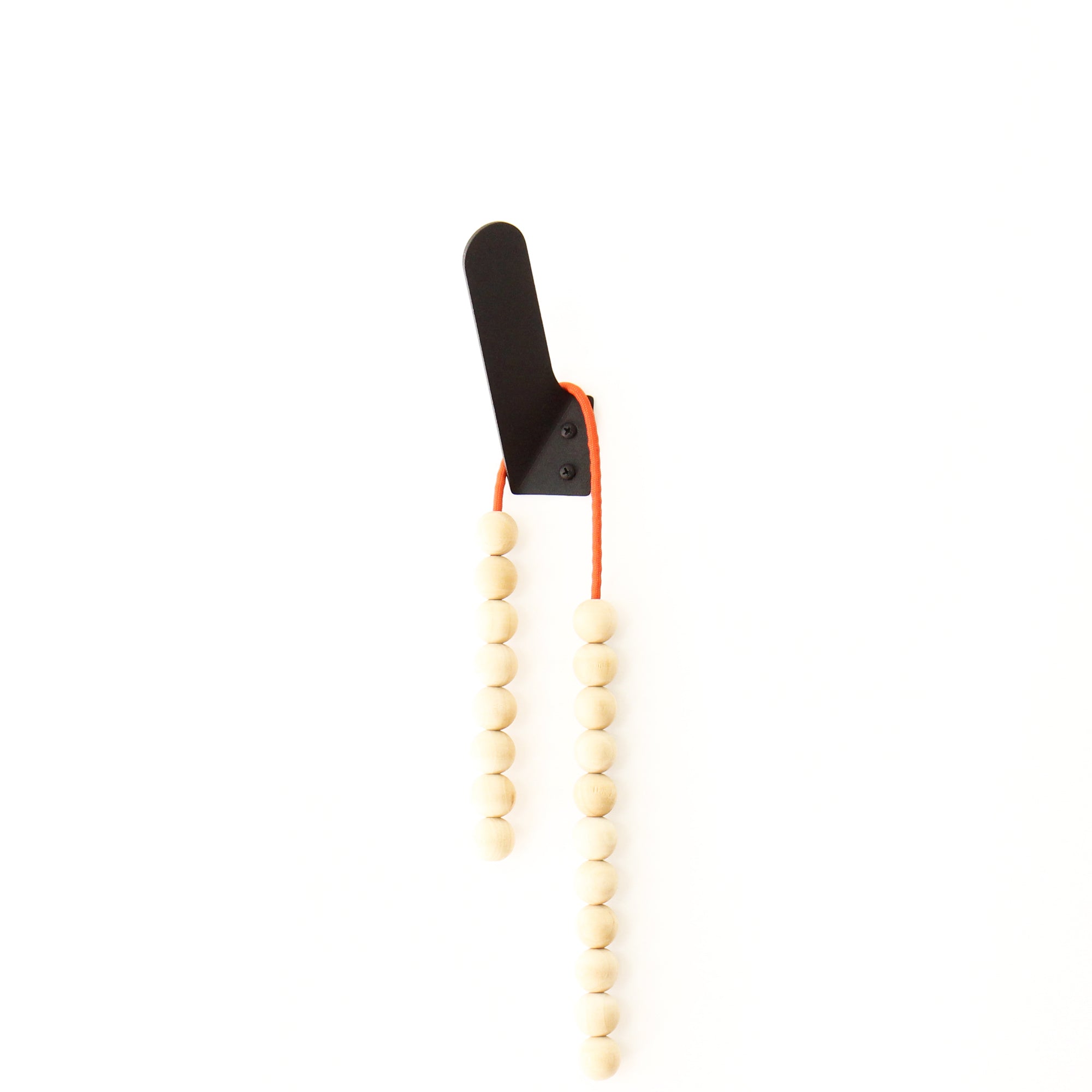 merkled modern wall hook black