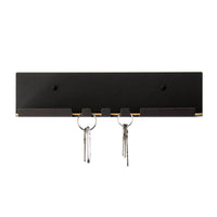 modern key hook black