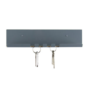 modern key hook grey