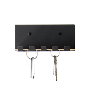 modern key hook black