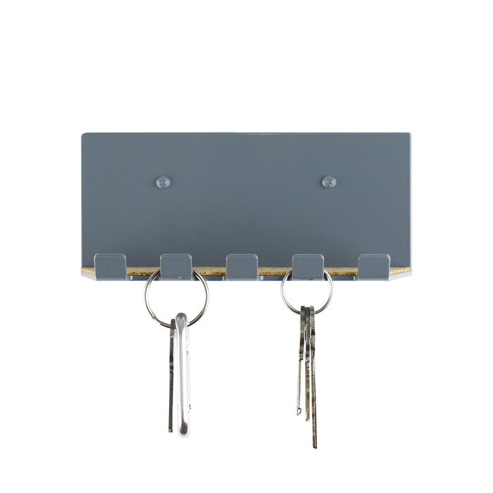 modern key hook grey