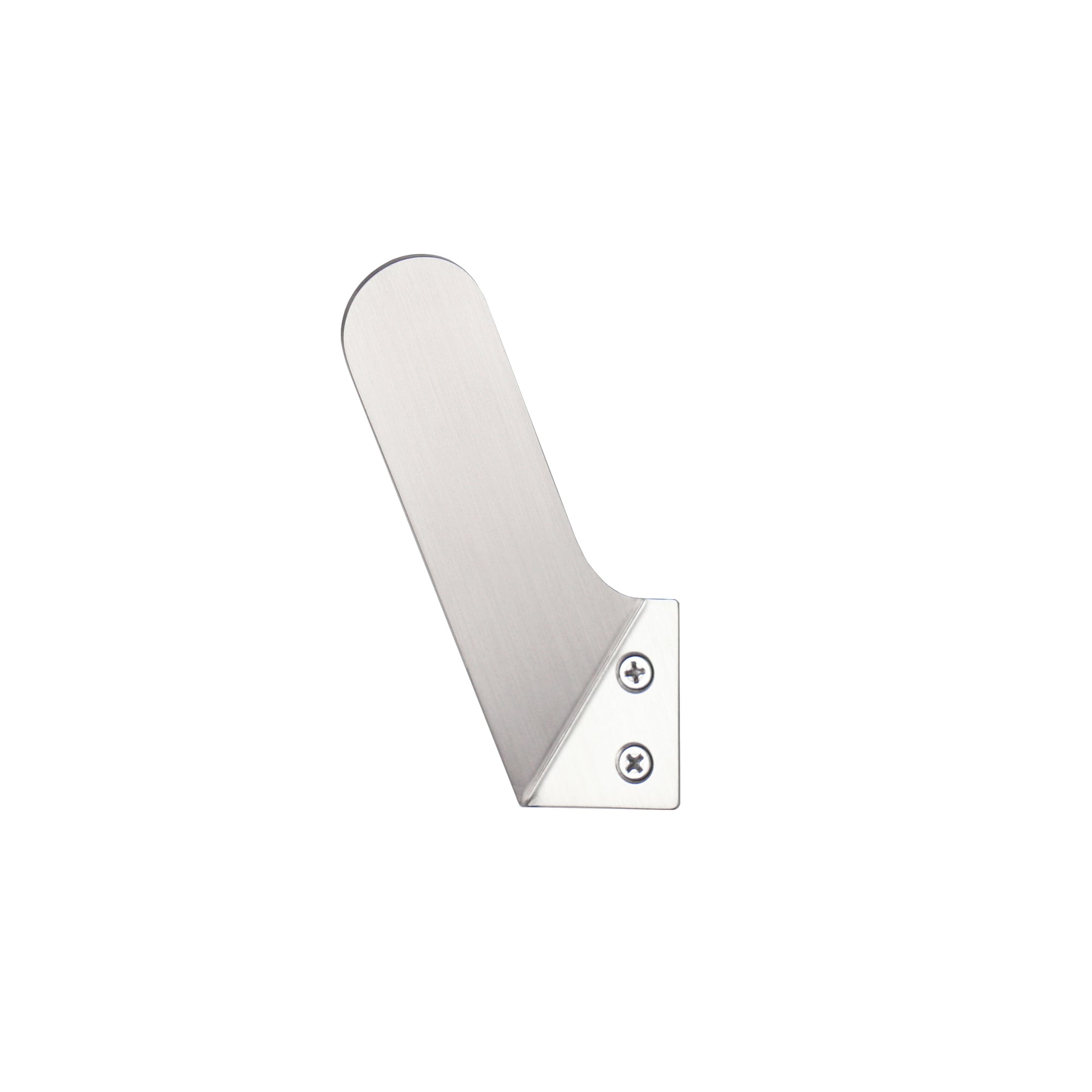 merkled stainless wall hook left