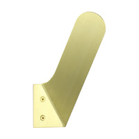 merkled brass wall hook right