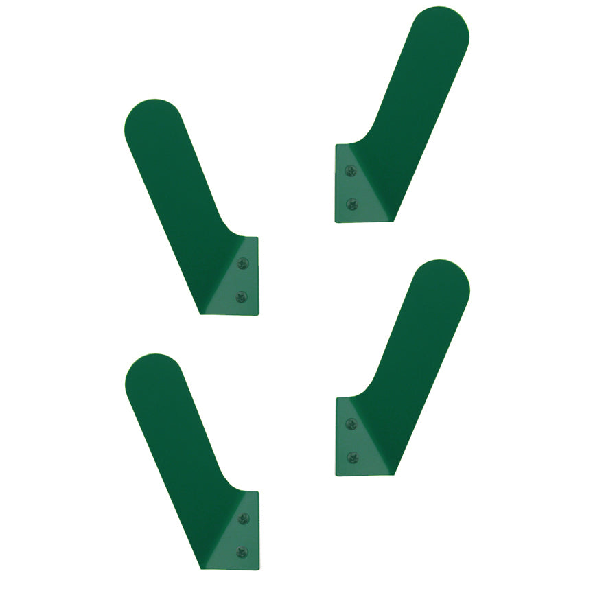 merkled modern wall hook emerald