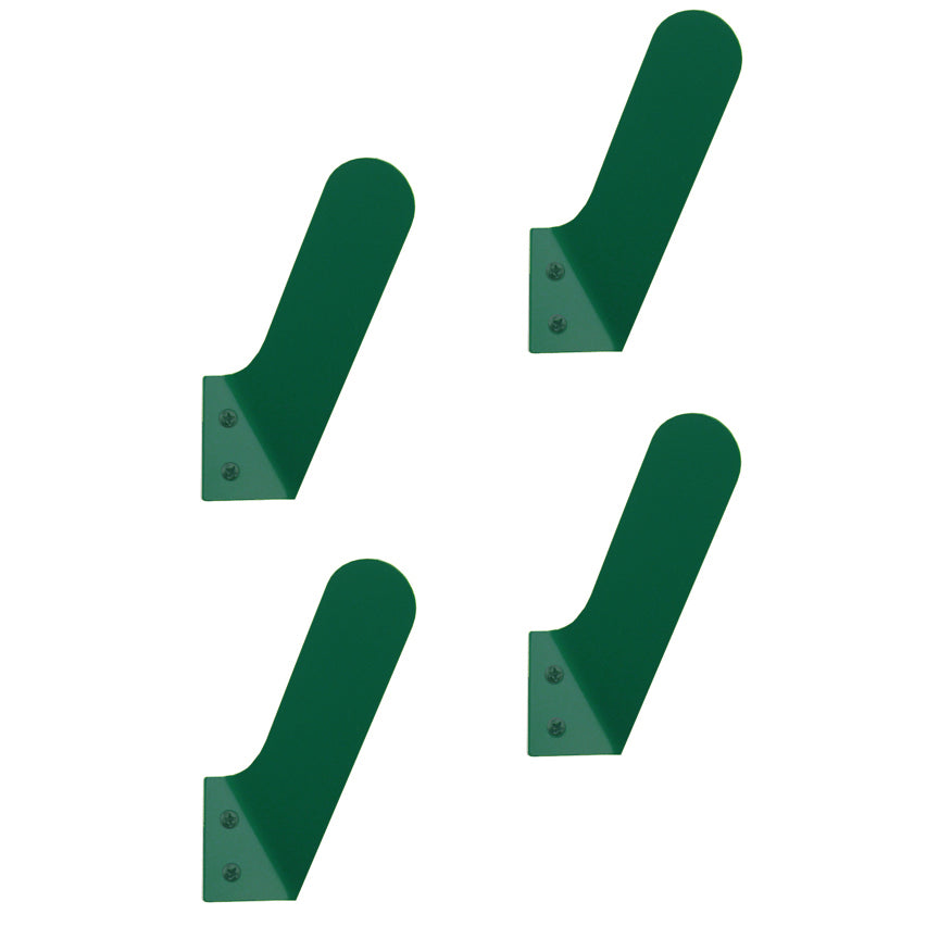 merkled modern wall hook emerald