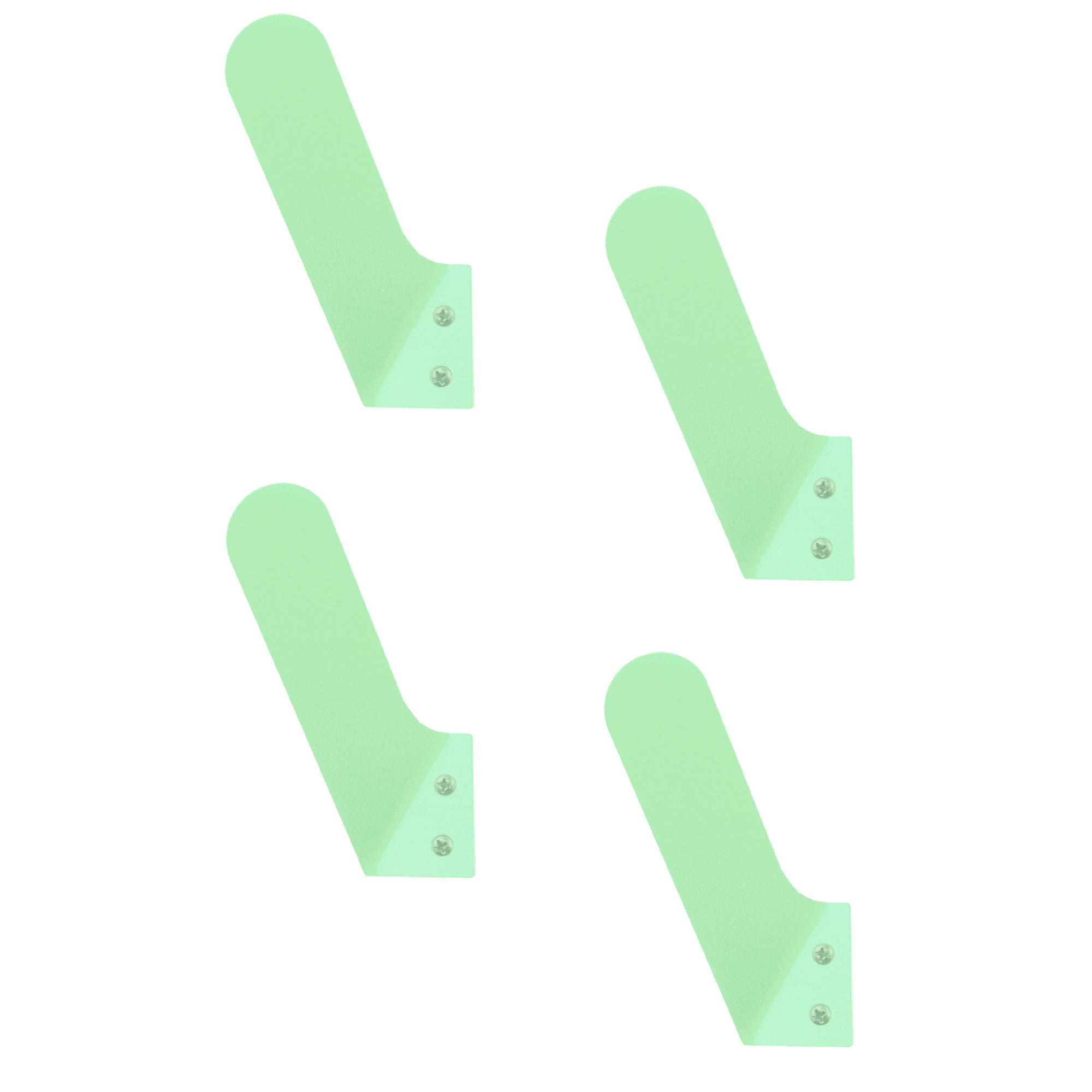 merkled modern wall hook mint green