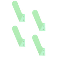 merkled modern wall hook mint green