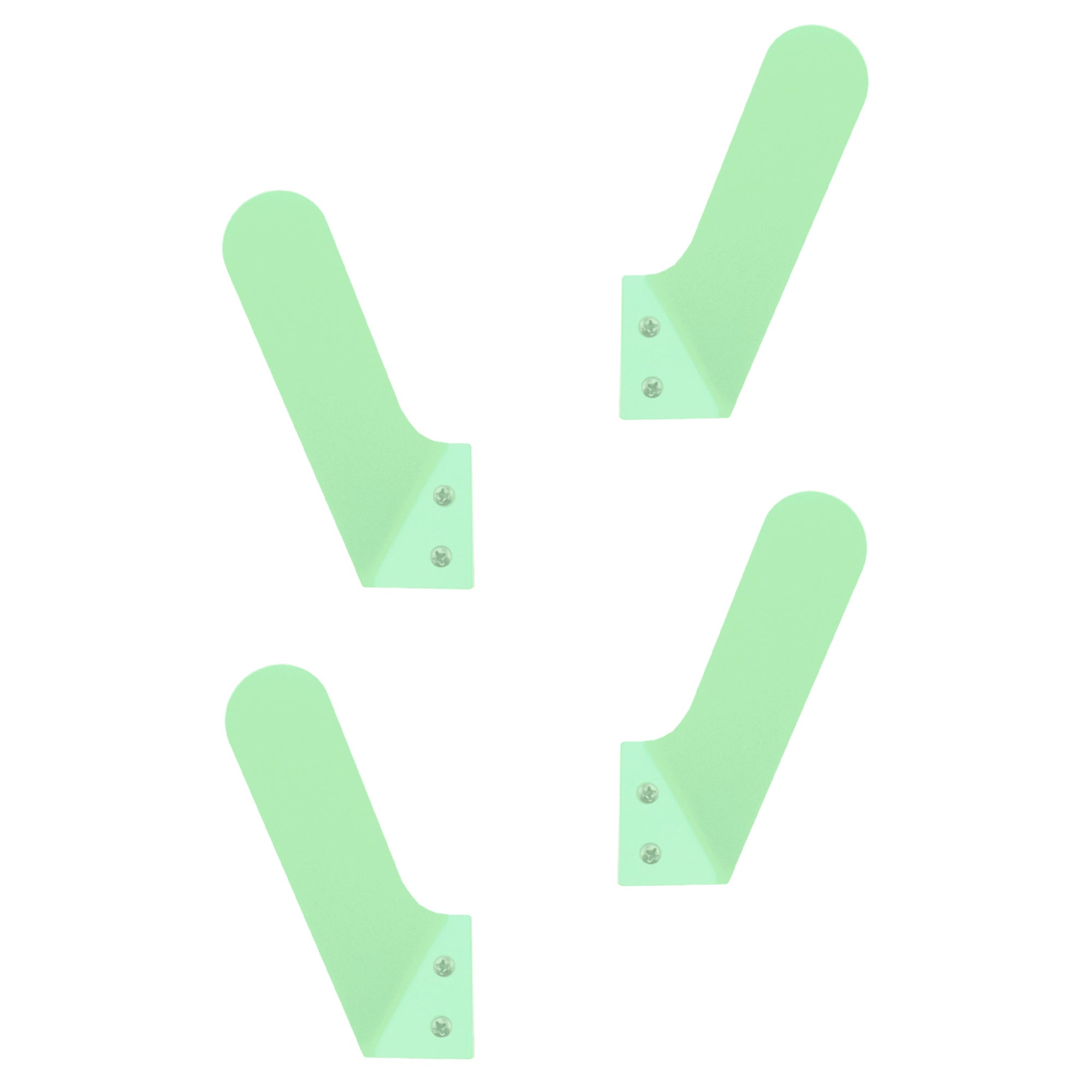 merkled modern wall hook mint green