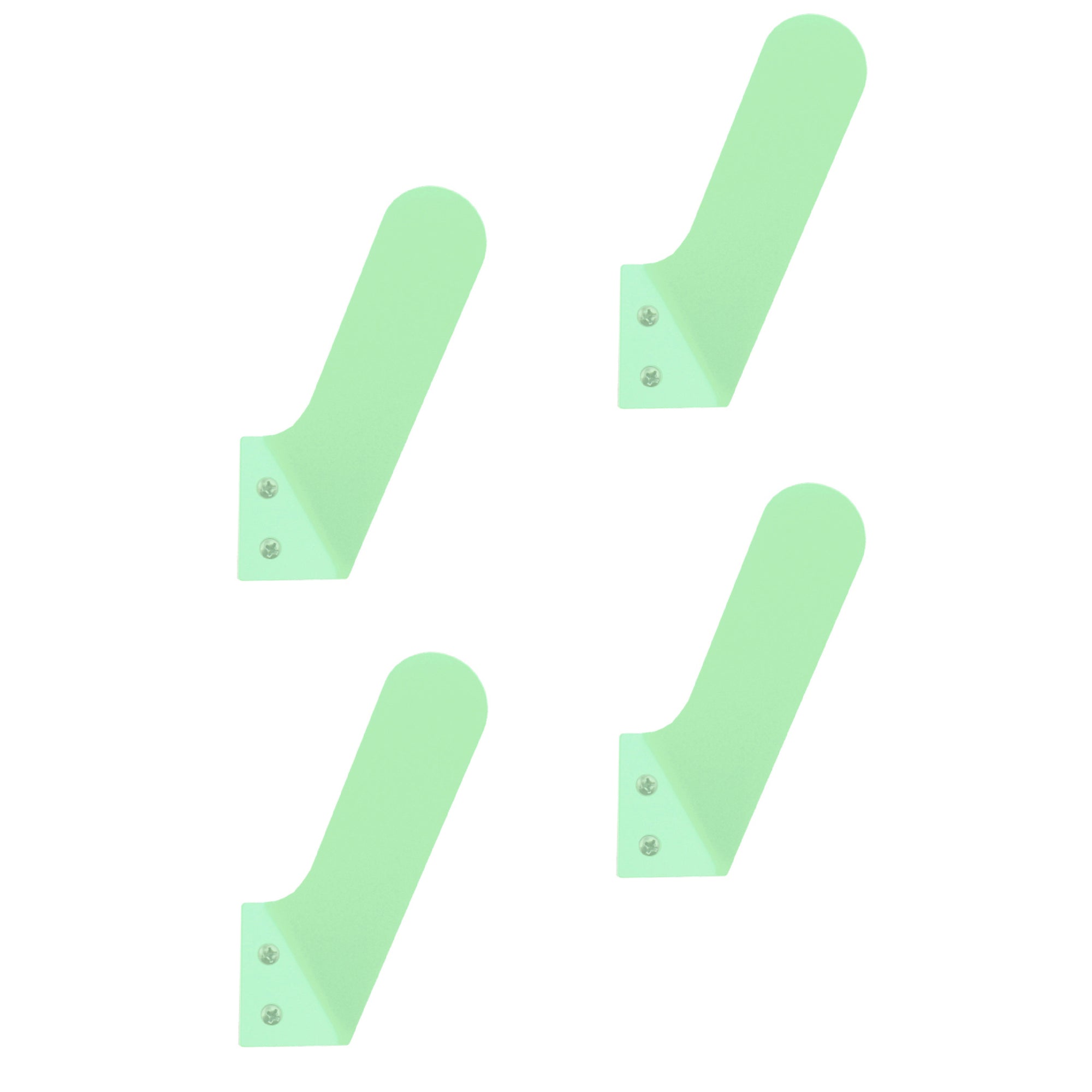 merkled modern wall hook mint green