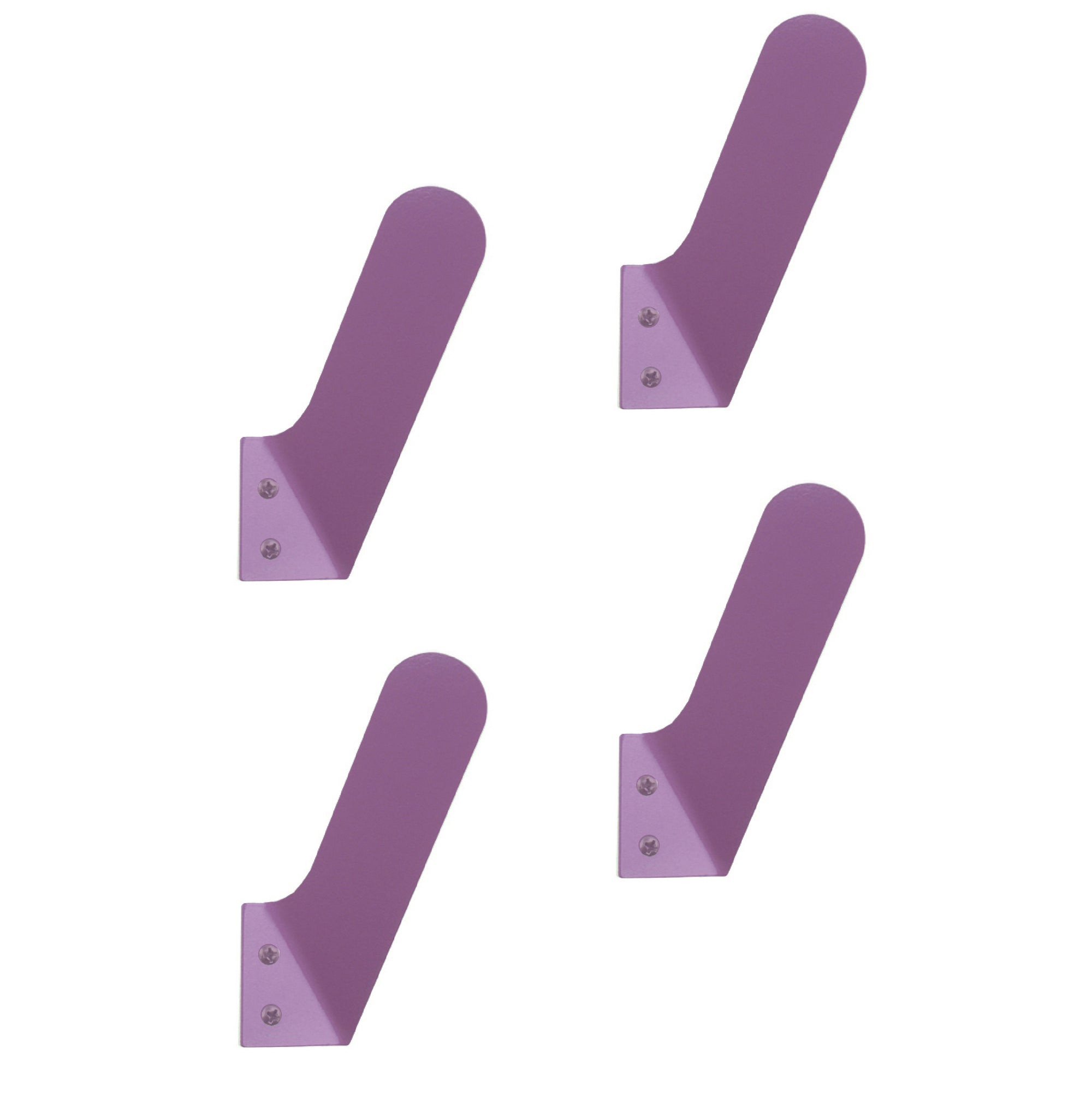 merkled modern wall hook violet