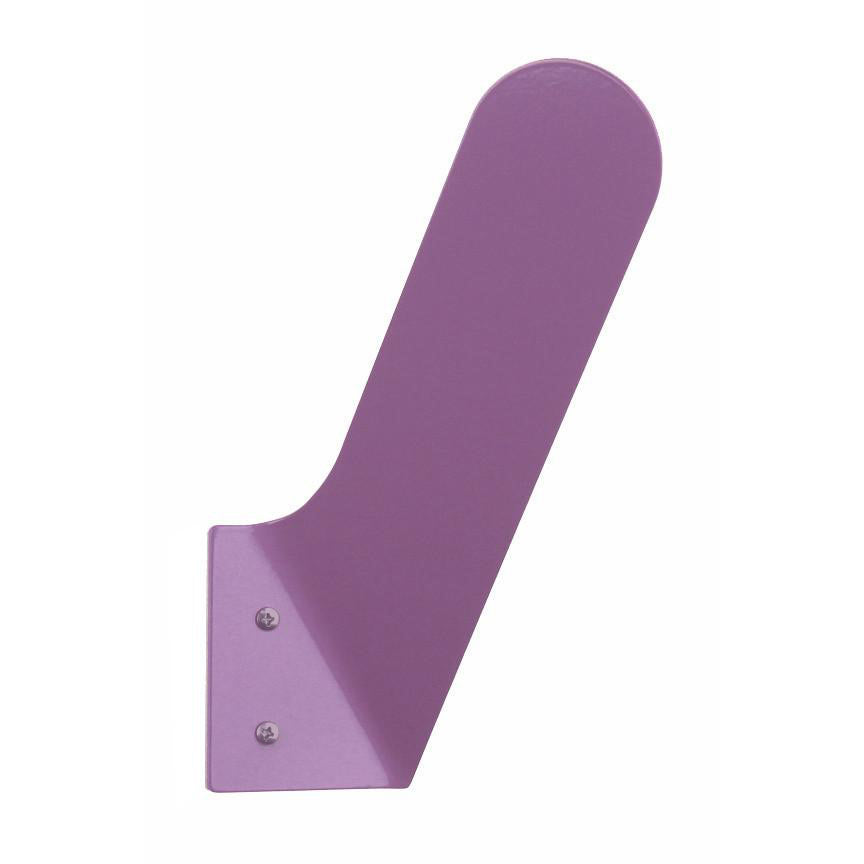 merkled modern wall hook violet