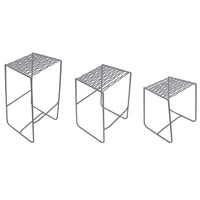 merkled weave stool