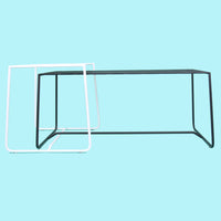 merkled weave side table