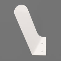 merkled modern wall hook white